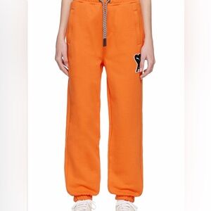 Men’s New Jaffa Orange Puma x AMI (alexandre mattiussi) sweatpants - XXL